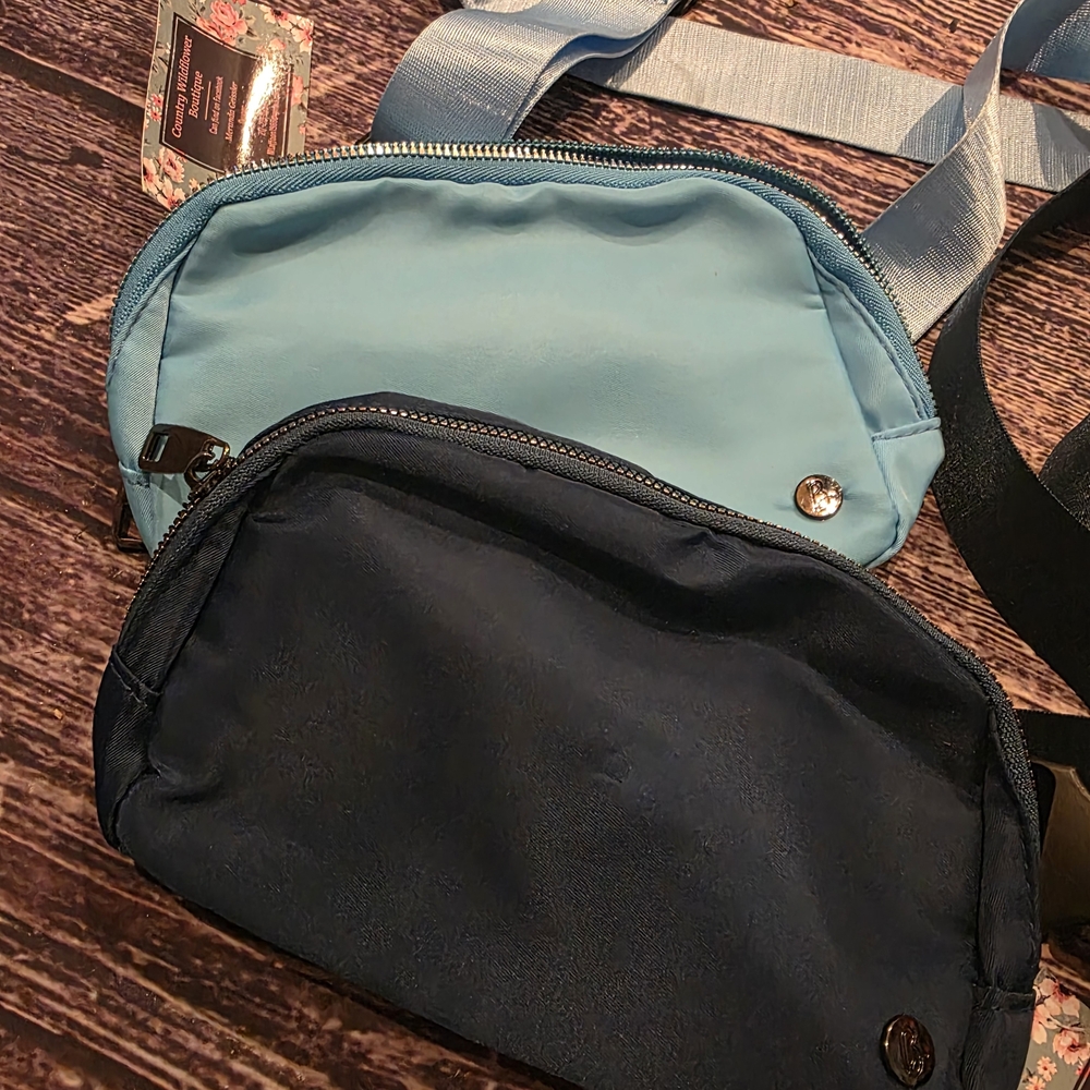 Babe Sling Bag Navy And Aqua Blue Brand New With Tags!